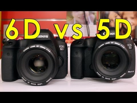 5d mark iii vs 6d iso test