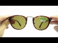 Unboxing Persol PO 3108S Havana 24/57 Polarized 47MM Sunglasses