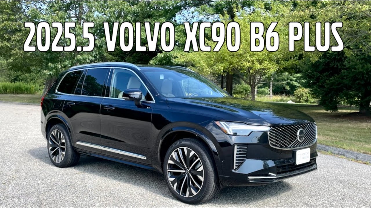 2025.5 Volvo XC90 B6 Plus 7-Seater: Lease Special! 
