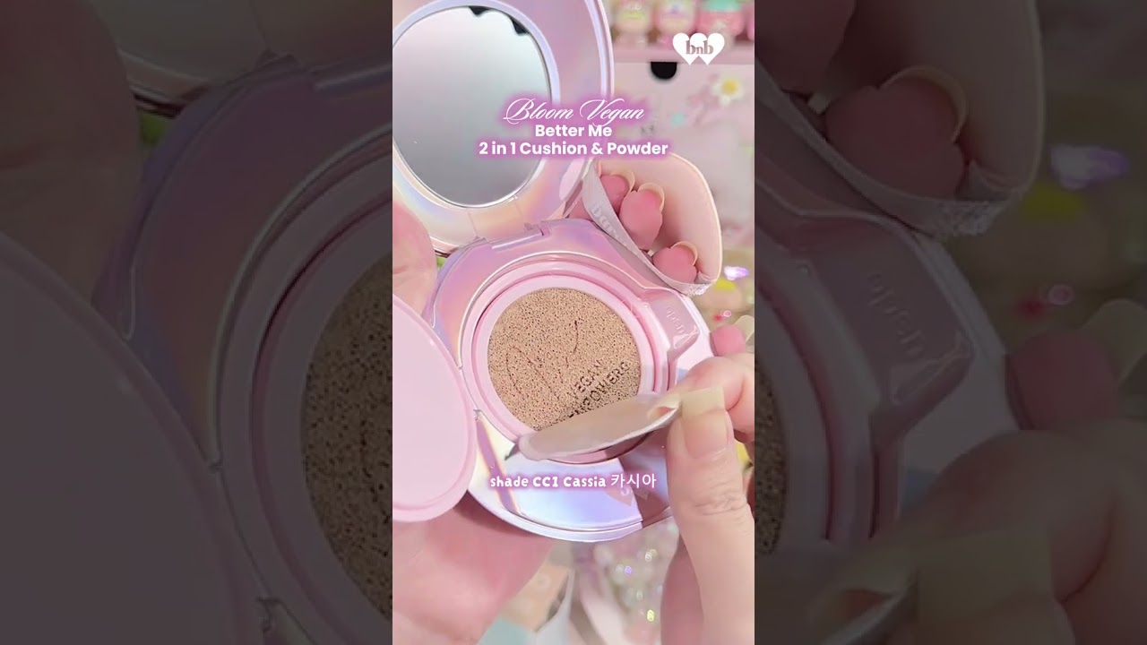 barenbliss | BloomVegan Better Me 2 in 1 Cushion & Powder