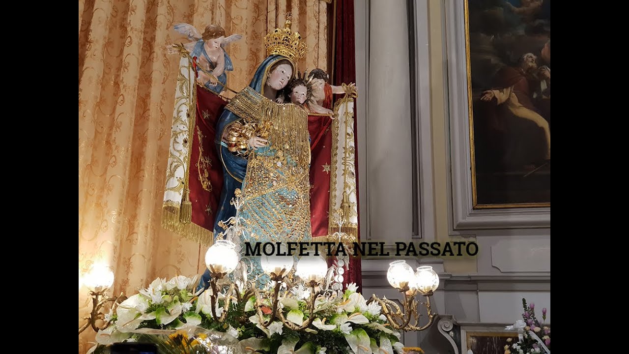 L'ingresso della Madonna dei Martiri in Cattedrale, Molfetta.