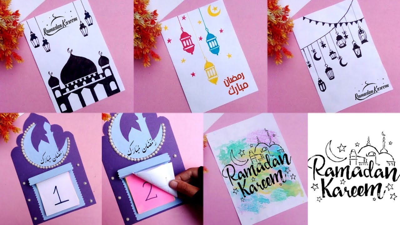 DIY Ramadan Calendar 2022 How to make Ramzan Calendar Ideas Ramadan