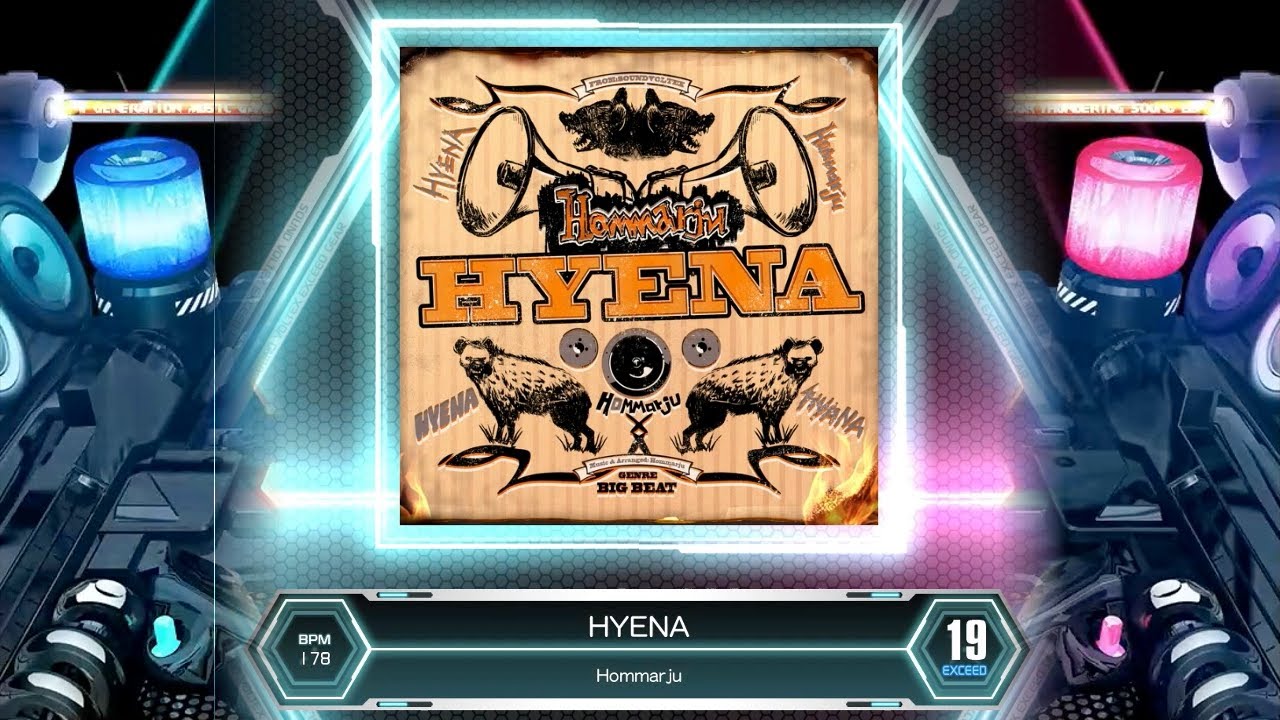 [SDVX] HYENA [XCD 19] (譜面確認)