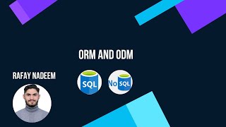 64-ORM and ODM in Databases (Urdu/Hindi)