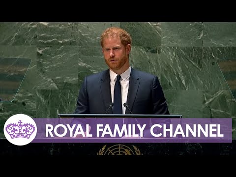 Prince Harry Delivers Speech on Nelson Mandela International Day