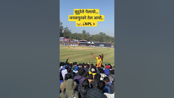 Sudurpaschim Royals Vs Janakpur Bolts || NPL2024 🇳🇵 #events #funny #comedy