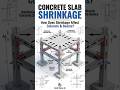 🏗️ Concrete Slab Shrinkage Explained!#civilengineering #ConcreteTechnology#StructuralEngineering