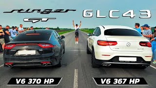 : AMG 43 vs STINGER GT + Porsche Taycan vs BMW X6 M vs Evolution X vs Golf R vs BMW 530d vs TOYOTA MR2