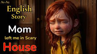 A Scary Night Alone at Home | English Listening for Beginners A1-A2 | Slow English story A1-A1