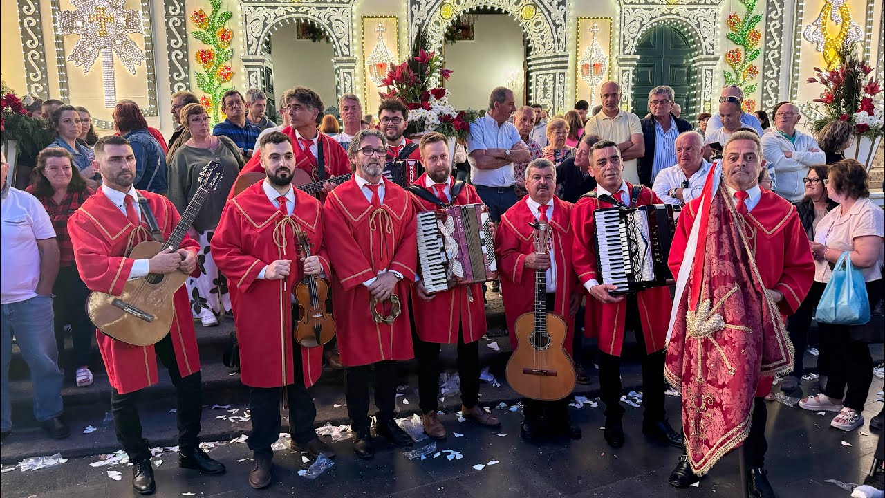 Folia das Capelas 4K homenagem ao Santo Cristo, Ponta Delgada São Miguel Açores Portugal 26.05.2025