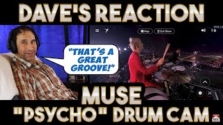 Dave's Reaction: Muse - Psycho Drum Cam