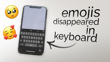 Why My Emojis Disappeared in Keyboard iPhone? (explained)