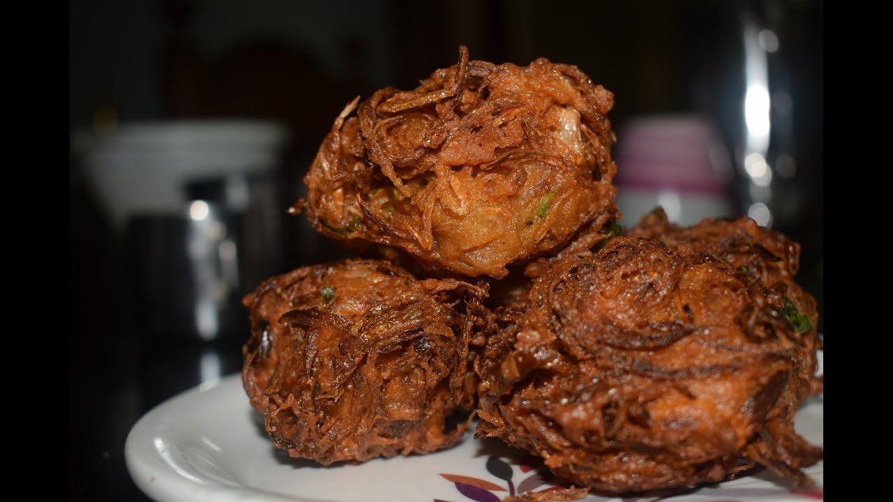 Ulli vada Recipe Ulli Vada/Bajji Onion Vada Kerala Style Onion