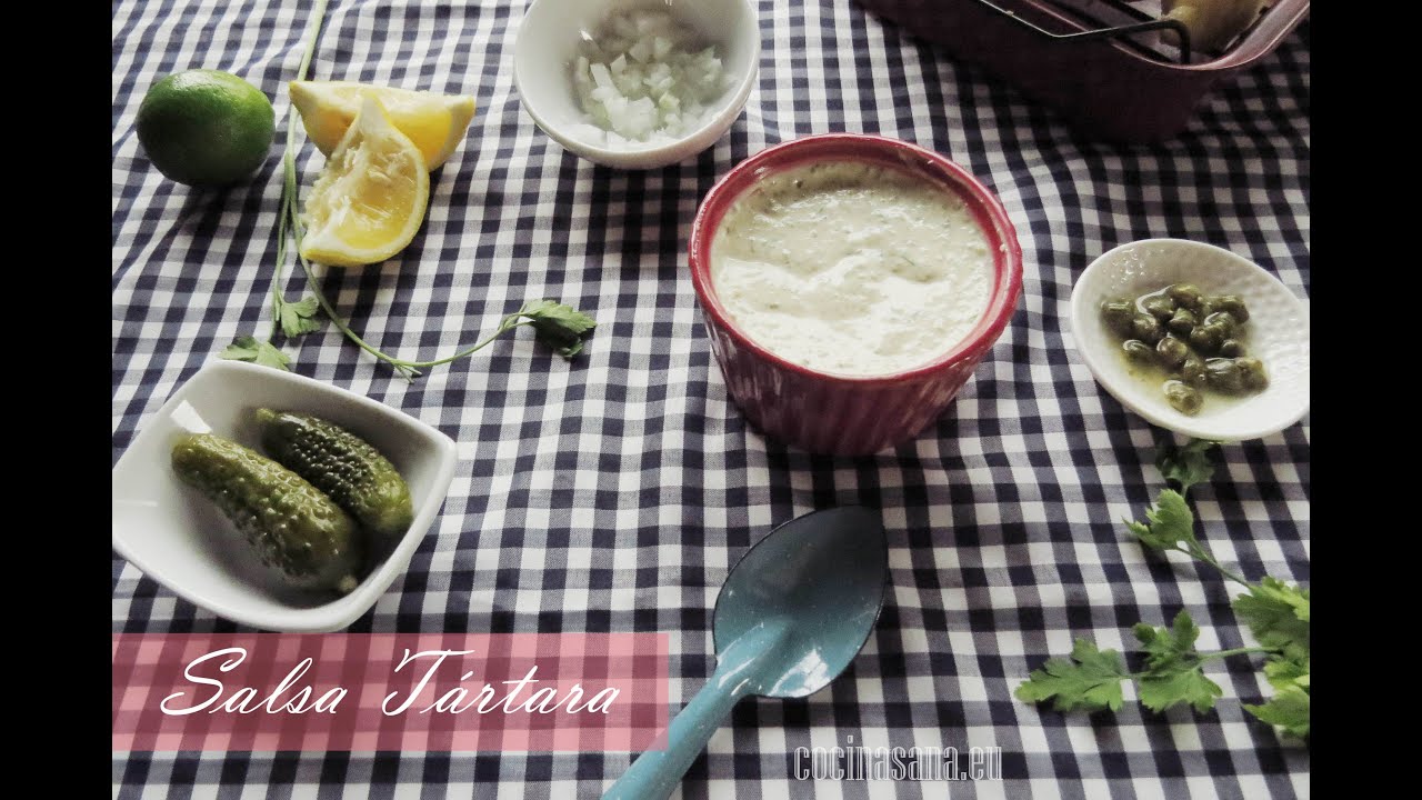 Como se hace la salsa tartara