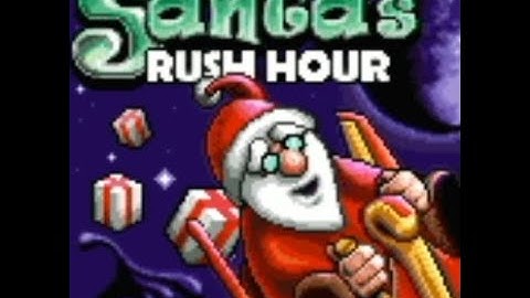 Santa rush hour - old mobile java game