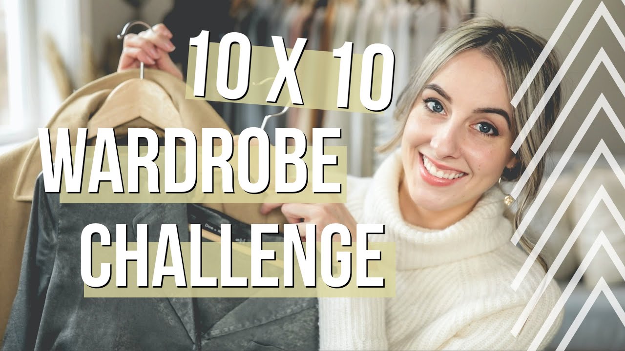 10 x 10 MINIMALIST WARDROBE CHALLENGE | MY 2020 NO BUY - YouTube