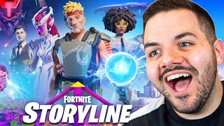 Reacting to The ENTIRE Fortnite Storyline Explained