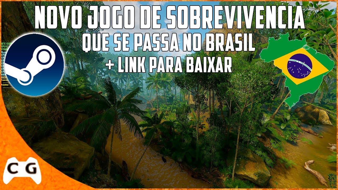 NOVO JOGO DE SOBREVIVÊNCIA SUPER REALISTA NA AMAZÔNIA!!! GREEN