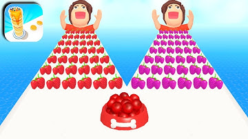 Pancake Run Gameplay All Levels iOS,Android Walkthrough Mobile Game Update Alltrailer Mix LVL VRKWMS