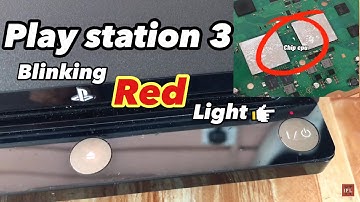 How to fix PS3 blinking red light problem#diy #how
