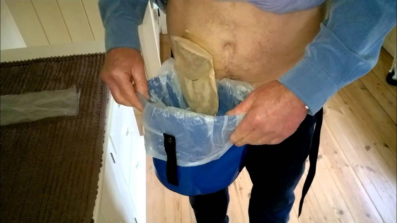 Changing an ostomy bag using the Riksack by Stomaworks YouTube