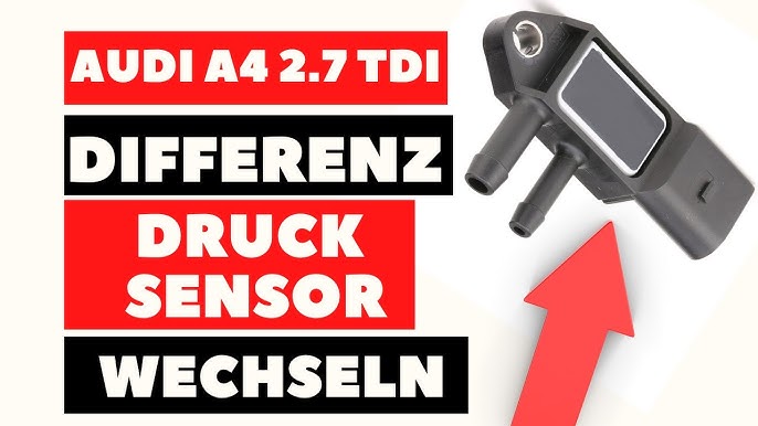 VW Audi Differenzdrucksensor 07Z906051A Sensor DPF Filter