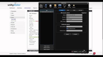 Unity Dialer: Agent login using Zoiper webphone