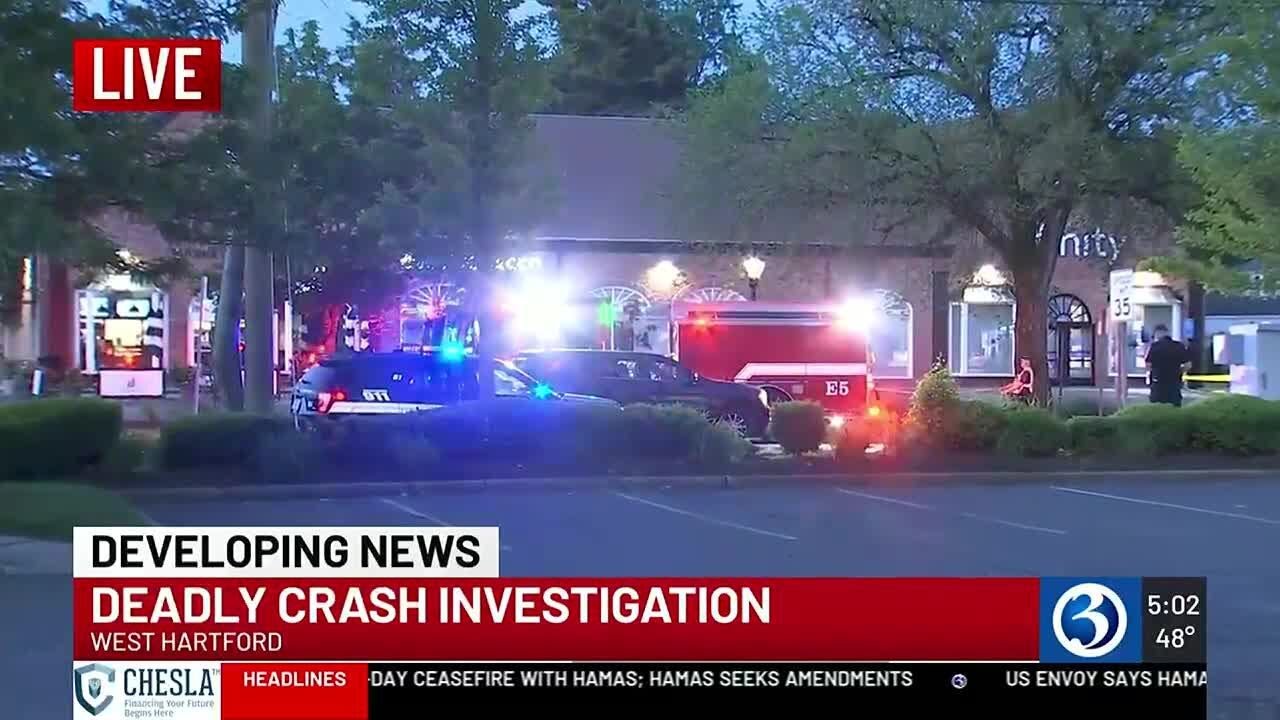 Police investigate deadly pedestrian crash in West Hartford - YouTube