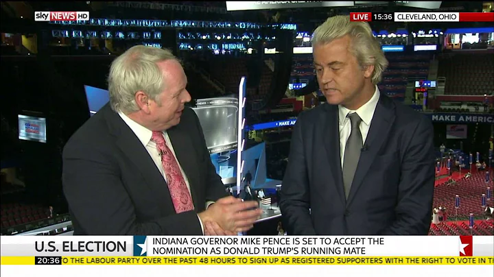 Geert Wilders Interview At US Republican Conventio...