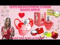 🧁🍎🍏TUTTI DELICES POMME D&#39;AMORE|CANDY APPLE| Wear Test Review Plus Layering|Gourmand Fragrances