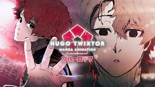 Vivian Hugo Manga Animation | Twixtor Clips | Blue Lock