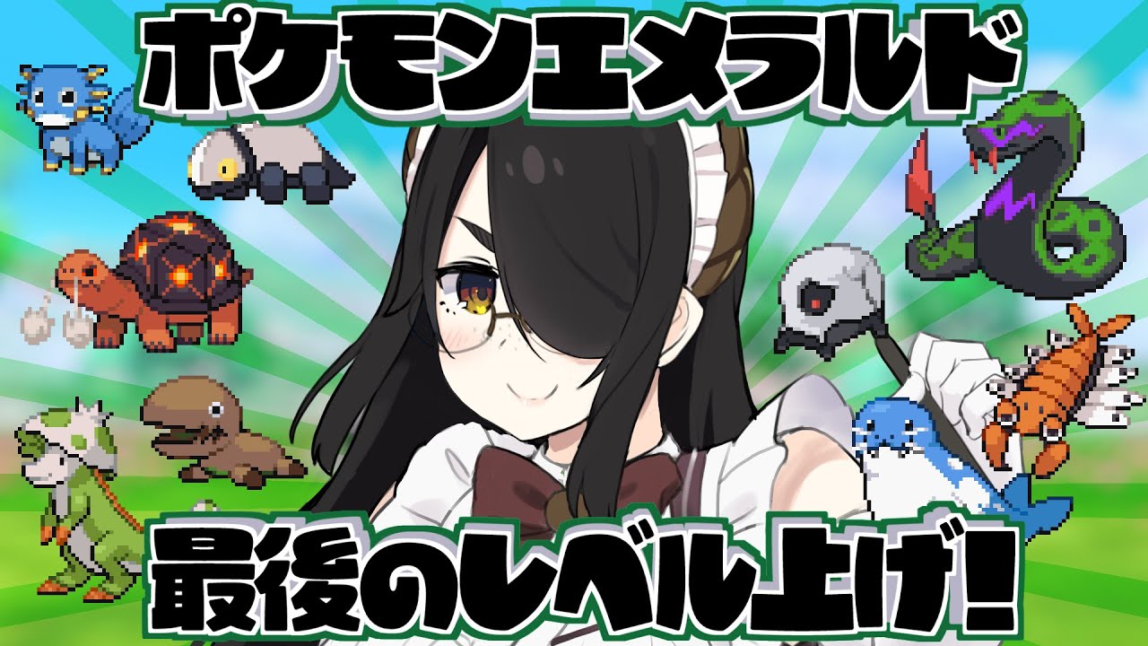 ポケモン】四天王に挑むための……最後のレベル上げ！！【エメラルド