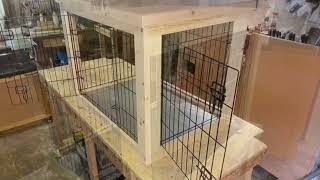 Indoor dog kennels / crates by Mark Anthony Hannah AKA Starskys hutches and garden arches