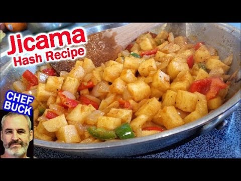 Best Jicama Recipe -- Breakfast Hash with Jicama