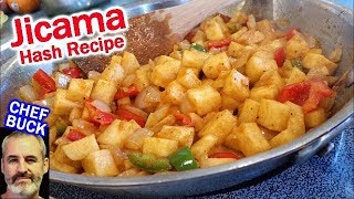 Best Jicama Recipe  Breakfast Hash with Jicama