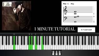 Lillo Thomas "Wanna Make Love" 1 Minute Piano Tutorial