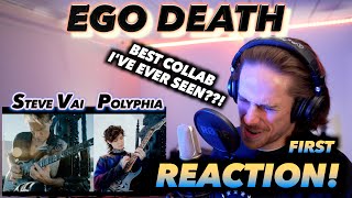 Polyphia  Ego Death feat. Steve Vai FIRST REACTION! (BEST COLLAB I'VE EVER SEEN?!) #stevevai