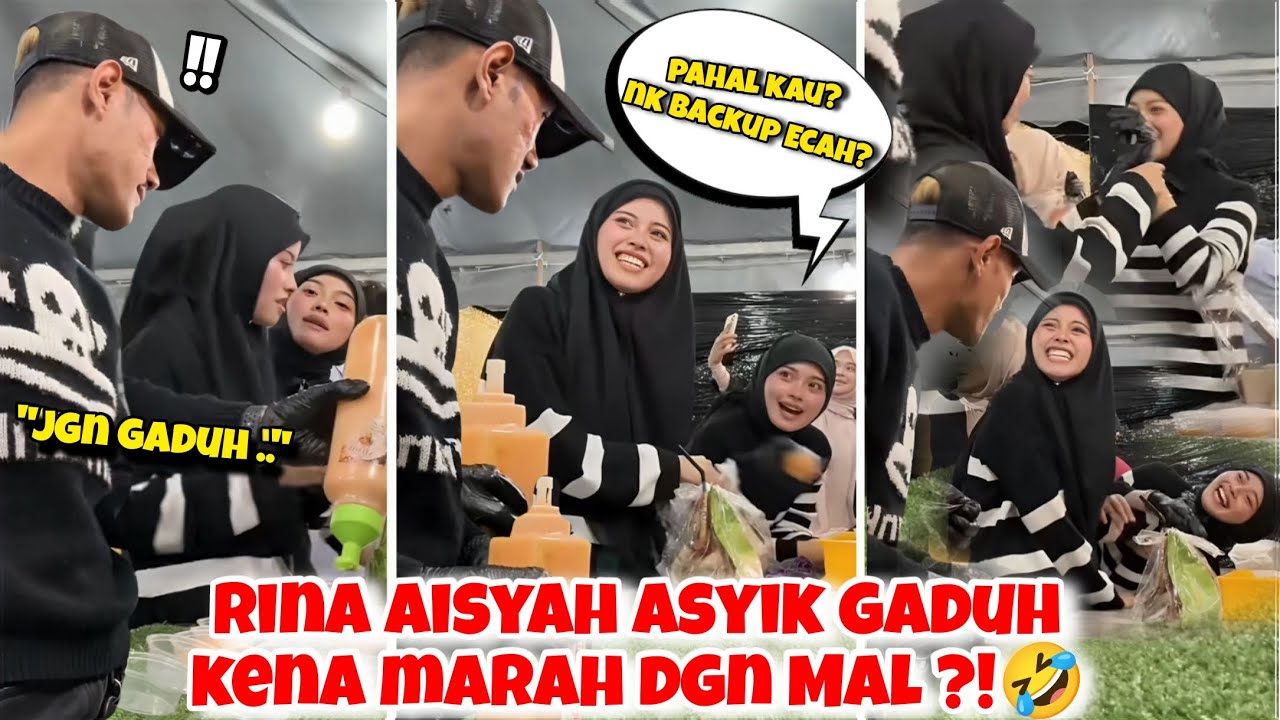 Malkodok Panggil Rina Kakak ?! Rina Aisyah Kena Marah Asyik Gaduh ?!