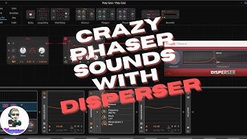 CRAZY Phaser sounds with Bitwig/kilohearts disperser