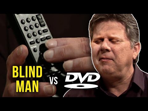 Blind Man vs. DVD Player