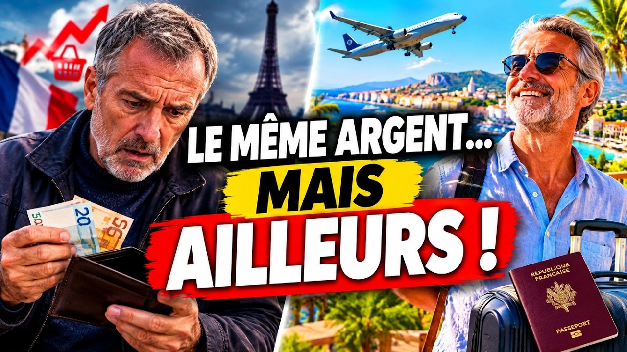 7 pays où les FRANÇAIS REGAGNENT DU POUVOIR D'ACHAT en 2026 !