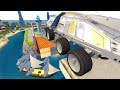 Open Bridge Jumping Car Crashes #6 BeamNG drive