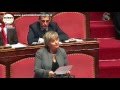 Sfiducia Gover** Renzi: l'intervento Ivana