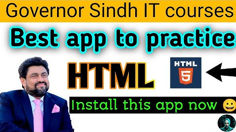 Best app to practice or learn Html #governorsindh #viral #trending #ai #metaverse #web3 #aiplanet