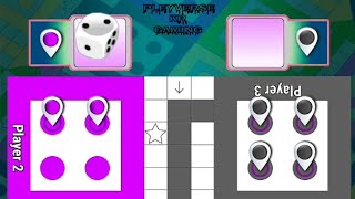 103 Ludo King, Ludo King Gameplay, Ludo King Match, Ludo Gameplay, Fun Ludo Video, Mobile Ludo 🎲👑 screenshot 3