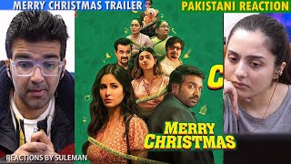 Pakistani Couple Reacts To Merry Christmas Trailer | Hindi | Katrina Kaif | Vijay Sethupati | Sriram