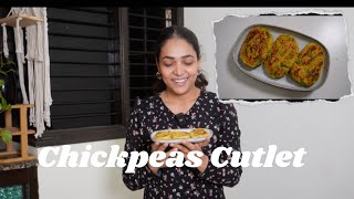 Kabul Kadale/Chickpeas Cutlet || Anucooksseries || 21Recipes (recipe- 11) #chickpeascutlet