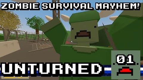 He Took A Bite Out Of Me! - Unturned (Ep.1) [Single Player]