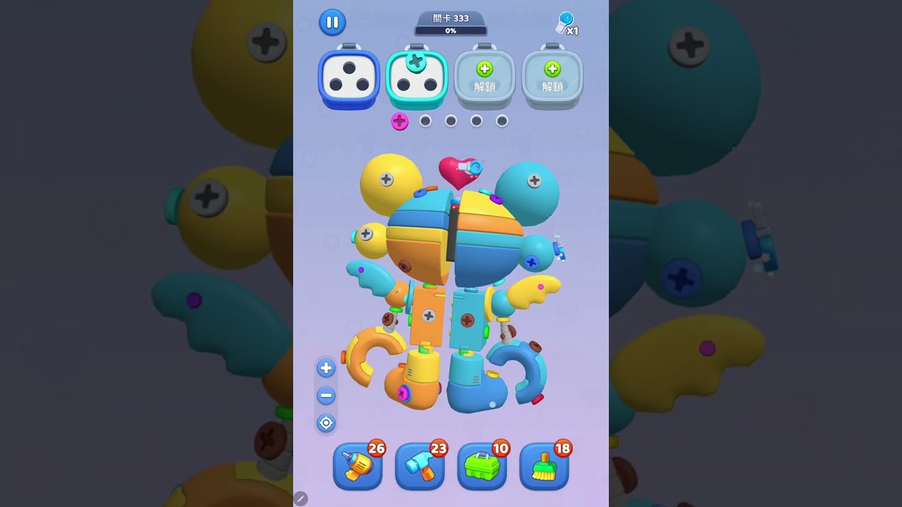 Screw Sort Puzzle 3D Level 331 - 334