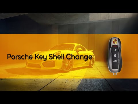 Porsche Cayenne Key Shell Change